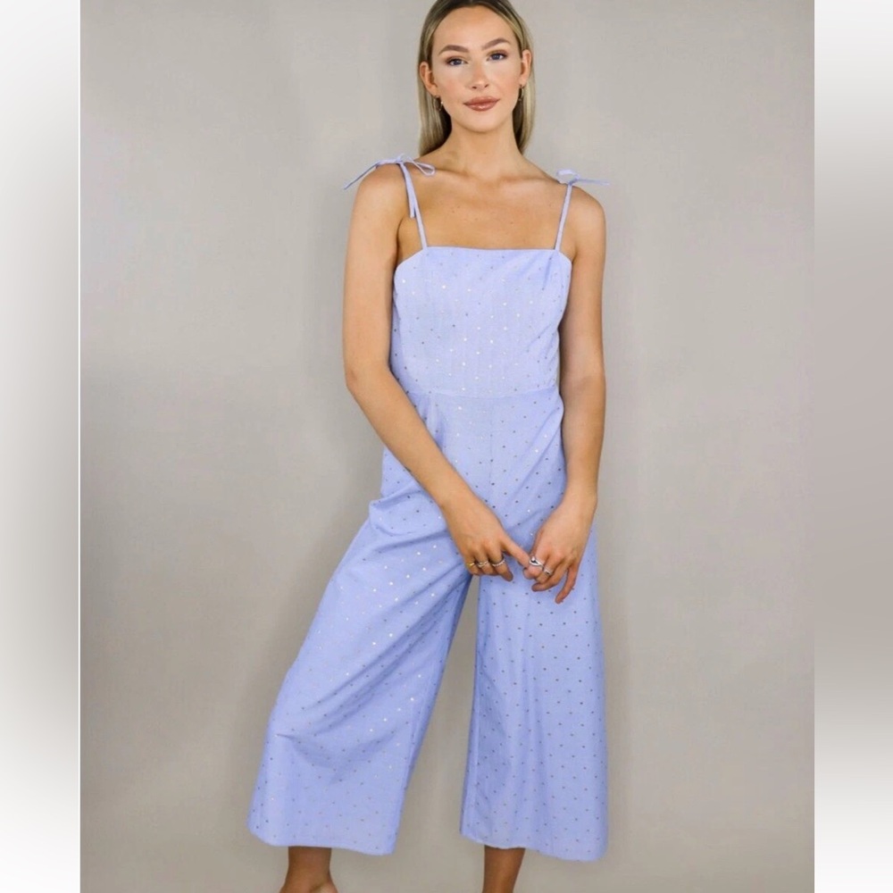 Amanda Uprichard star polka dot jumpsuit